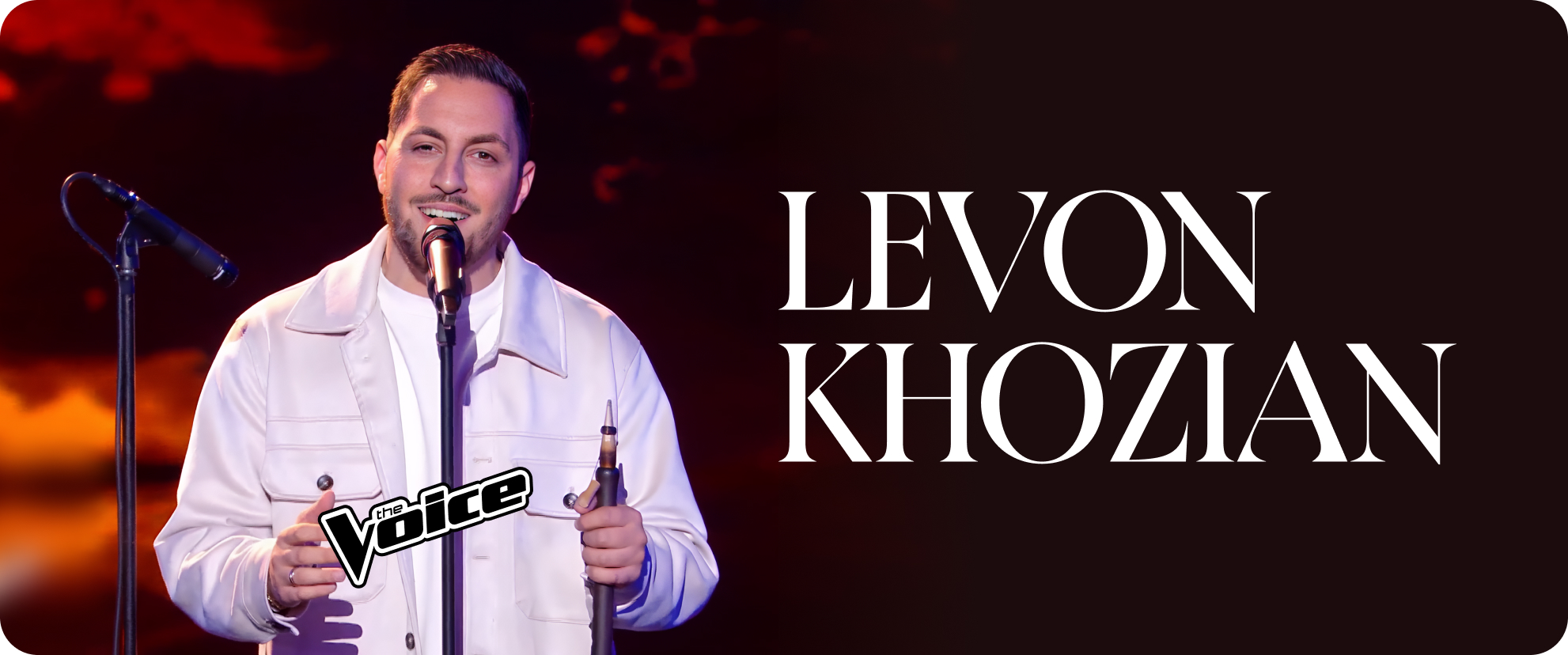 Levon dans The Voice 2025 - Levon Khozian